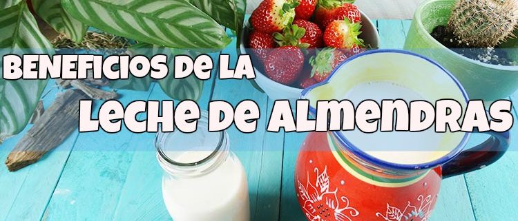 leche de almendras propiedades